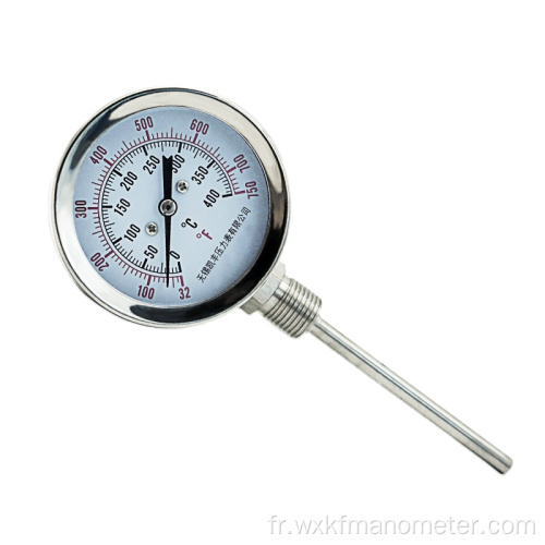 Thermomètre bimétal de 150 mm Thermomètre bimétal BTL